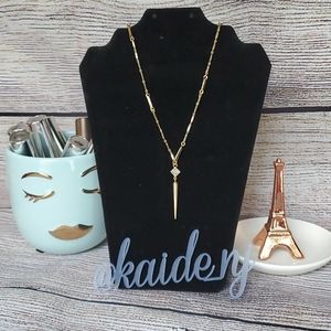 Stella & Dot Bianca Lariat Necklace - Gold